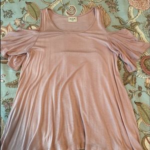 HIP cold shoulder top